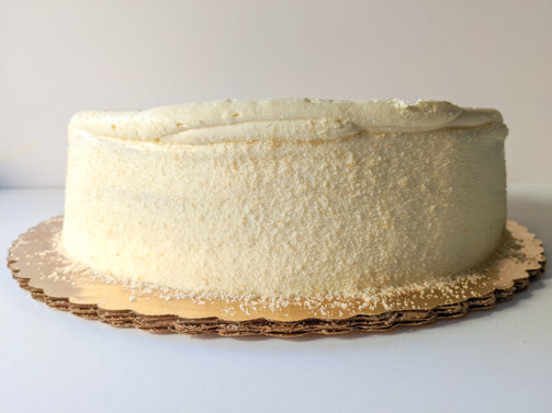 Side of Modern Pastry Boston Cream Cake